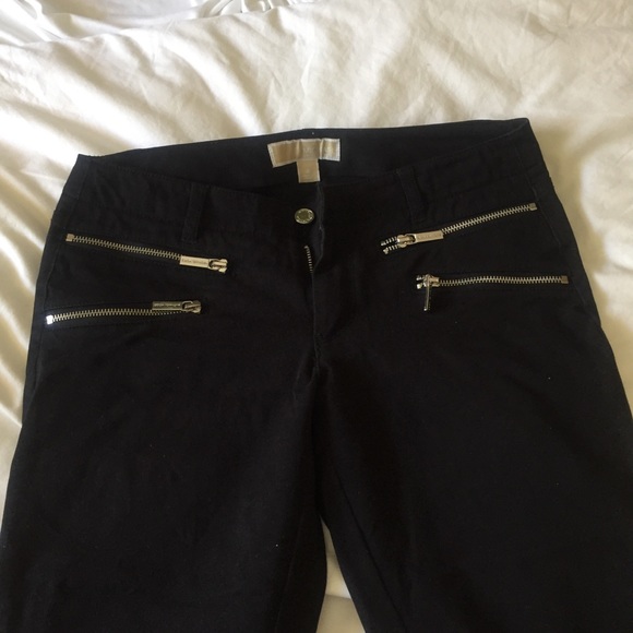 MICHAEL Michael Kors Zipper Skinny Jeans, size 4 - Picture 2 of 3